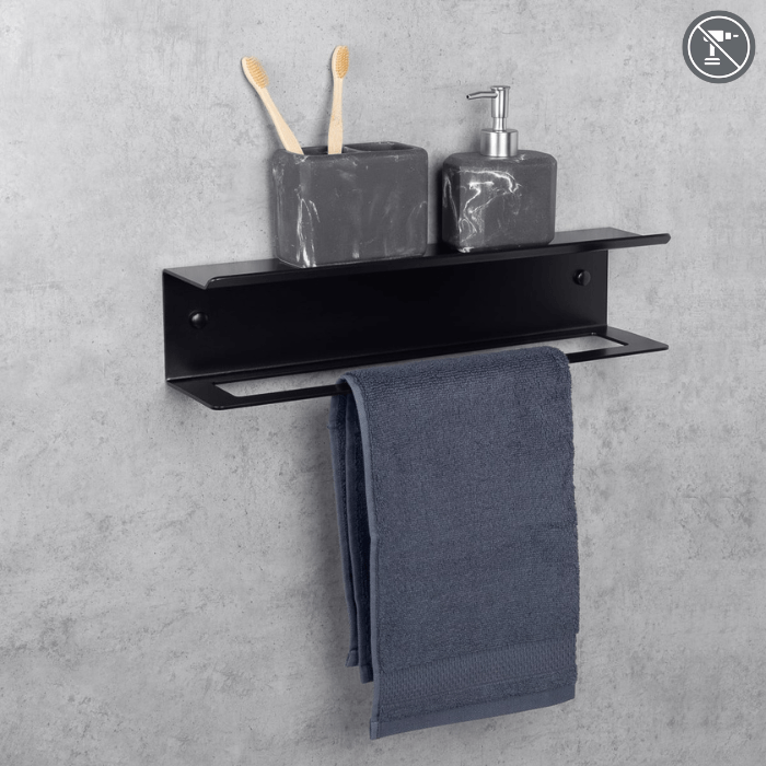 Towel Rack with Shelf Pody